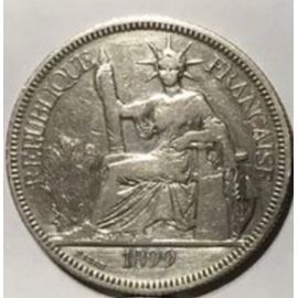 Piastre 1899 Indochine Française Argent 27gr