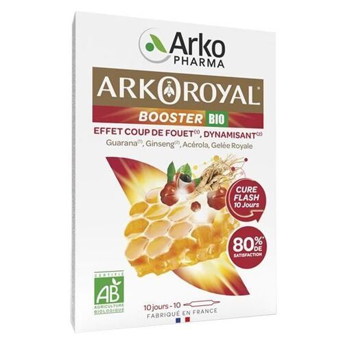 Arkopharma Arkoroyal Booster Bio 10 Ampoules De 10 Ml 