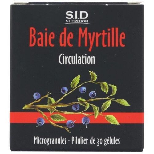 Sid Nutrition Phyto Classics Myrtille 30 Gélules 