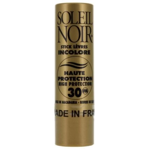 81830 Soleil Noir Stick À Lèvres Incolore Ip 30 Haute Protection