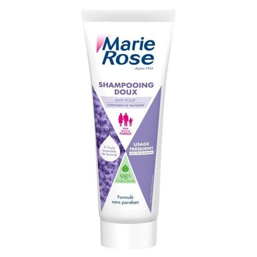 Marie Rose Shampooing Doux Complément De Traitement Anti-Poux 250ml 