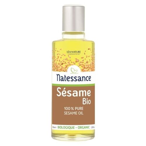 Natessance Huile Végétale Bio Sésame 100ml 