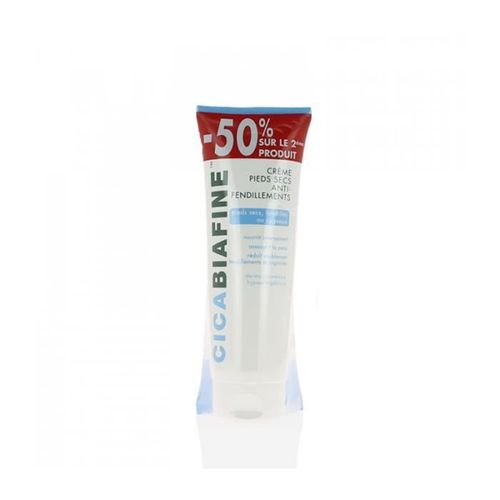 Cicabiafine Crème Pieds Secs Anti-Fendillements Lot De 2 X 100ml 
