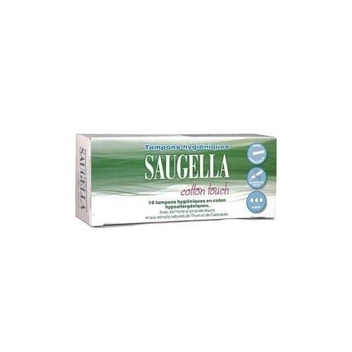 Saugella Cotton Touch Tampon Hygiénique Super 16 Unités 