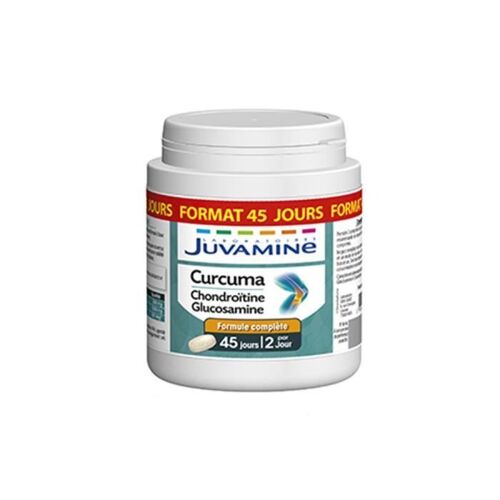 Juvamine Curcuma Chondroïtine Glucosamine 90 Comprimés 