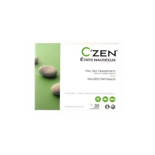 Bausch & Lomb C'zen Etats Nauséeux 30 Comprimés 