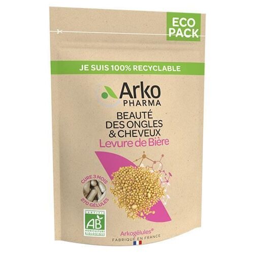 Arkopharma Arkogélules Levure De Bière Bio 270 Gélules 