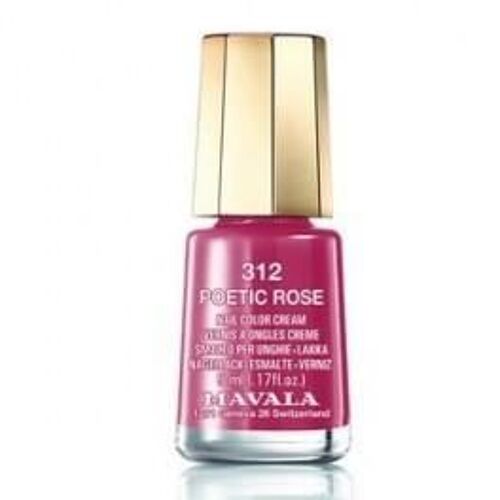 Vernis À Ongles Crème Mavala Mini Color 5 Ml - Couleur : Poetic Rose Multicolore