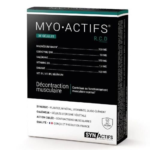 Synactifs Myoactif 30 Gélules 