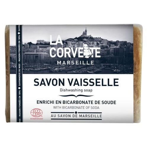 La Corvette Marseille Savon Vaiselle Au Savon De Marseille 200g 