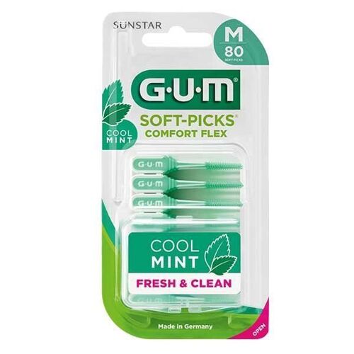 Bâtonnet Interdentaire Gum® Soft-Picks® Comfort Flex Mint Medium X80 