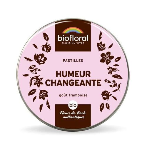 Huile Essentielle - Essence - Fleur De Bach Pastilles Humeur Changeante Bio Biofloral - 50 G 