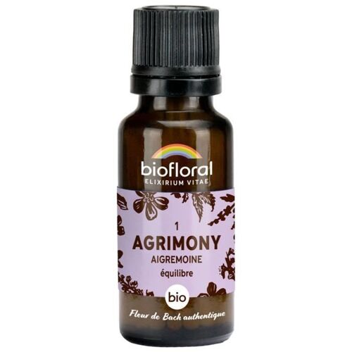 Biofloral 01 Agrimony Aigremoine Granules Bio 19,5 G 