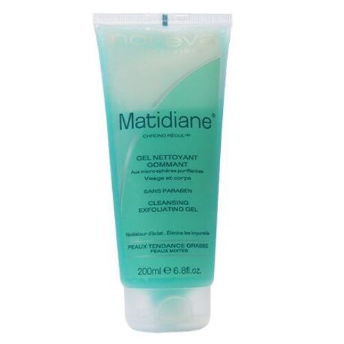 Noreva Matidiane Gel Nettoyant Gommant 200ml 