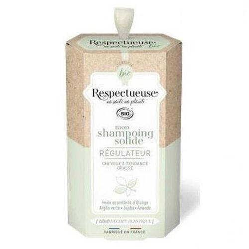 Respectueuse Mon Shampooing Solide Régulateur Bio 75g 