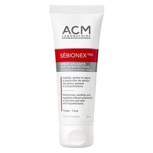Acm Sébionex Trio Crème Apaisante Anti-Imperfections 40ml 
