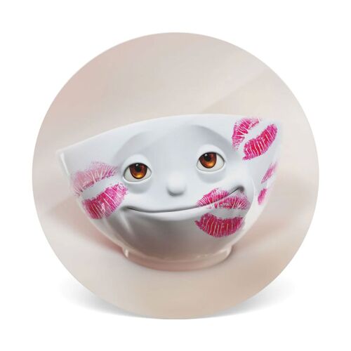 Sous Plat Rond Tassen - Kissed