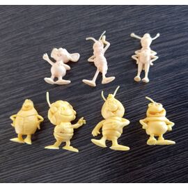 Autres & Non Classés - FIGURINE PUBLICITAIRE Chewing Gum ZENO 1982 Maya Labeille 10 Monochrome Pas Dunkin Incomplet Biene Maja 3 632228638