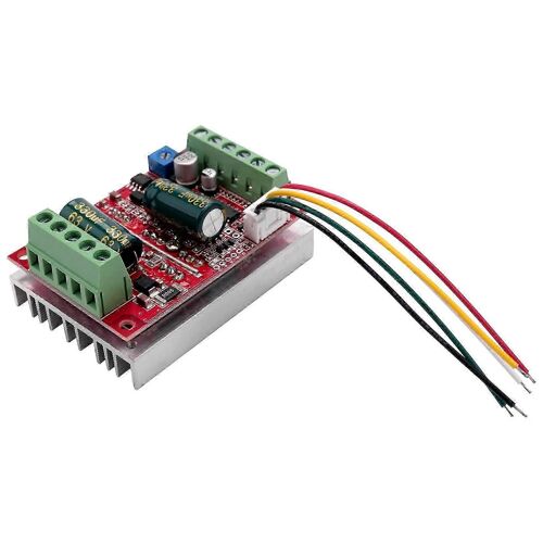DC 6-60V 400W BLDC Three Phase DC Brushless Motor Controller PWM Hall Motor Control Driver Board 12V 48V JN