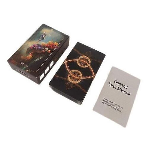 12x7cm Tarot Cartes Ensemble Divination Illusion Tarot Cartes