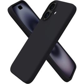 Coque Pour iPhone 17 Silicone Noir Little Boutik©