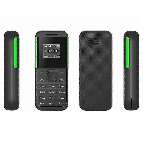 BM222 0.66-Inch Mini Dual SIM Standby Phone Portable Bar Phone - Jaune