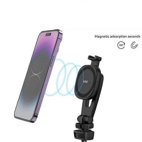 Vrig MG-03 MG03 Magnet Phone Holder Adaptateur Trépied Appareil photo magnétique Support de téléphone Trépied pour