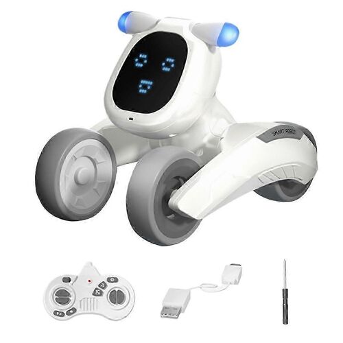 Smart Robot Chiot Chien Rc Robot Puppy Danse Interactif Programme Pour Animaux Robot Chien Commande Vocale Intellig