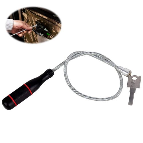KALANKA-Aimant Mecanique Auto ManYing Outil de Ramassage Magnétique Flexible Pickup Tool Outil Récupérateur Aimanté Puissant Tige Aimantée Portable Balais avec Poignée Antidérapante pour Petites Pièc
