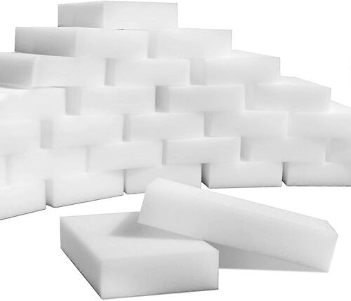 100pcs Gomme d¿éponge de nettoyage magique, multifonctionnel Premium Mélamine Éponge De nettoyage Pad, Vaisselle, Éponge de nettoyage ménager, Pour cuisine, Furnitur