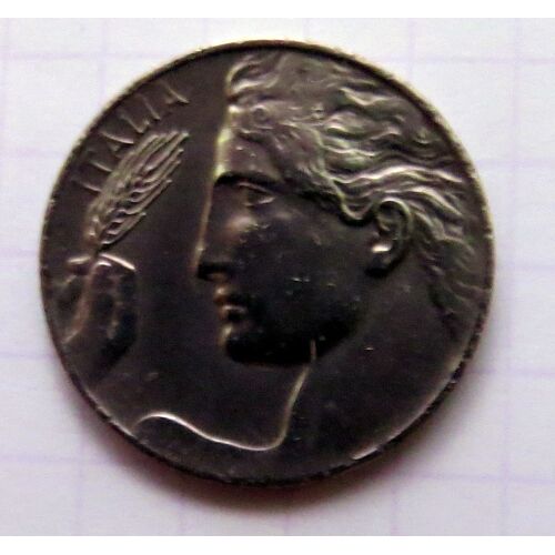 20 Centimes Visage De Profil Gauche, Tenant Un Épi De Blé Avec Sa Main 1920 It_80