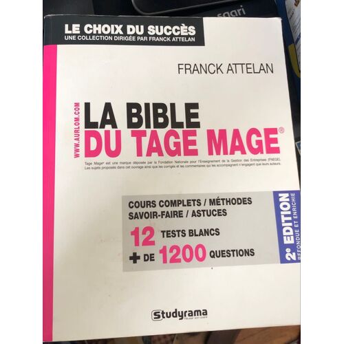 La Bible Du Tage Mage