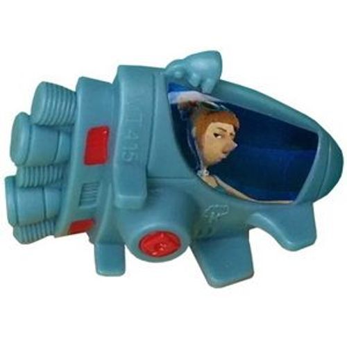 Figurine "Kinder" (2023) - Les Minions Dans L'espace / N° 2 - Vaisseau Spatial De Lucy ( Vt415 / Vt-415 ) Avec Bpz