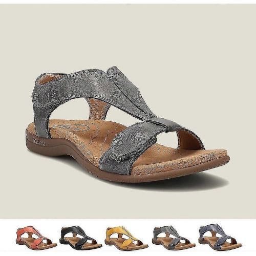 Sandales Orthopédiques Confortables Pour Femmes, Sandales Orthopédiques Sursell, Sandales Décontractées Flat Beach