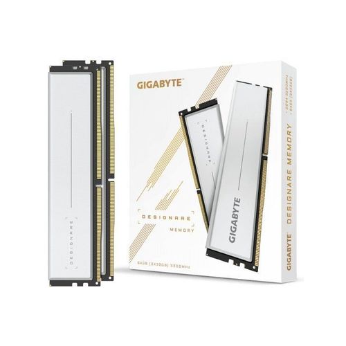 Gigabyte DESIGNARE - DDR4 - kit - 64 Go: 2 x 32 Go - DIMM 288 broches - 3200 MT/s / PC4-25600 - CL16 - 1.35 V - mémoire sans tampon - non ECC - argent
