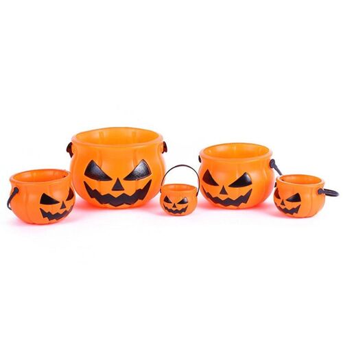 5 pièces - avec citrouilles, ornements, bol, pot en plastique, seau, ordinateur de poche pour enfants goodnice