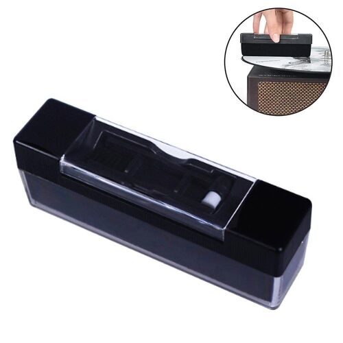 Kit de brosses de nettoyage antistatiques en velours de qualité supérieure pour disques vinyles, pour une qualité sonore optimale et un entretien optimal.