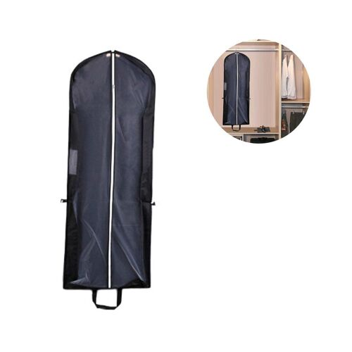 Housse de rangement pour robe de mariée longue HOMEWE - Pliable, imperméable, idéale pour les voyages, disponible en noir, rouge et marron