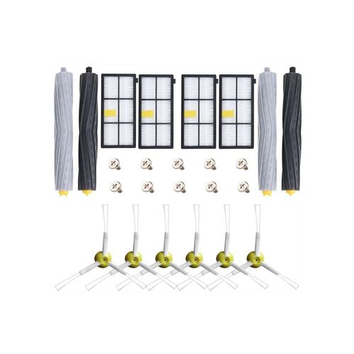 Ensemble d'accessoires haut de gamme pour iRobot Roomba série 800 : brosses, filtres et brosses latérales pour un nettoyage optimal