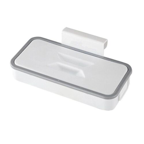 Support de sac poubelle de cuisine haut de gamme ¿ Support peu encombrant pour portes d'armoires, installation facile, utilisation polyvalente