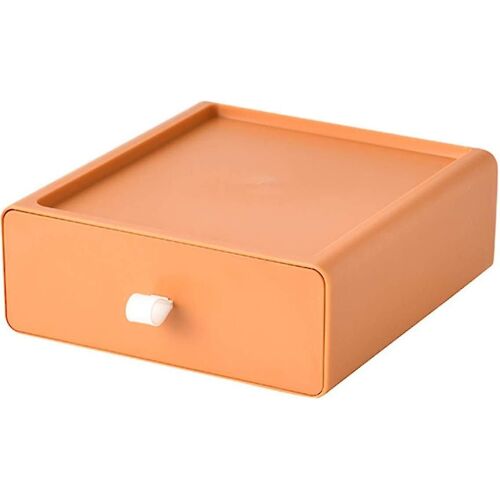 Boîte de rangement de bureau élégante et empilable ¿ Tiroir de grande capacité pour fournitures de bureau et d'artisanat