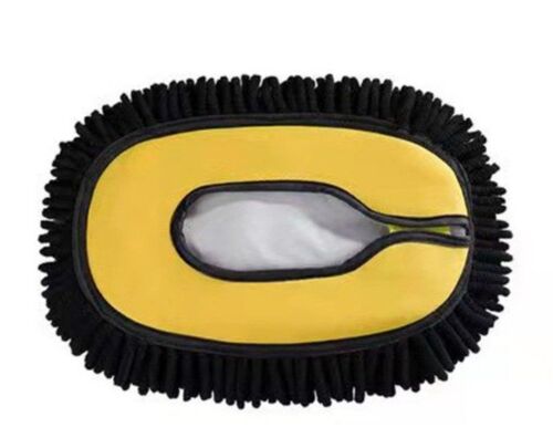 Balai-brosse à poils doux pour lavage de voiture ¿ Outil de nettoyage chenille anti-rayures pour voitures, camions et usage domestique