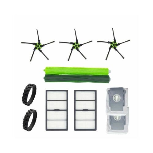 Kit de pièces de rechange pour iRobot Roomba S9 9150 et S9+ 9550 : filtre HEPA, brosses et sacs à poussière pour un nettoyage optimal