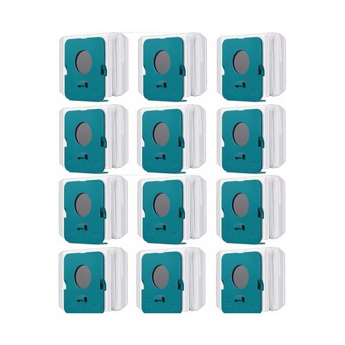 Lot de 12 sacs à poussière pour aspirateur Samsung BESPOKE Jet - 5 couches, capacité de 2,5 L, respectueux de l'environnement, parfaits pour la série VS20A95923
