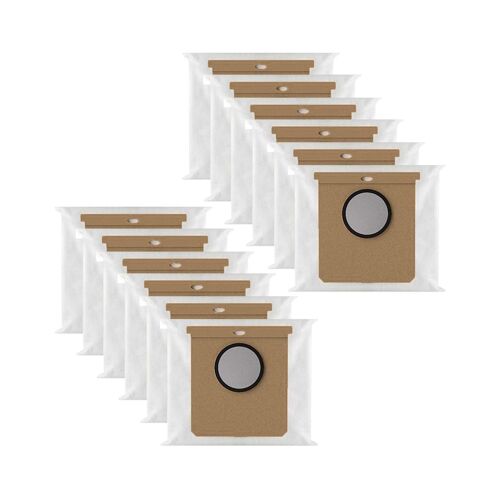 Lot de 12 sacs à poussière de rechange pour aspirateurs Eufy L50 SES, L60 SES et Conga ¿ Haute filtration et installation facile