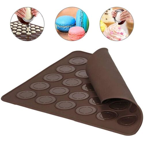 Tapis de cuisson en silicone 30 trous pour macarons moule en silicone goodnice