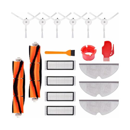 Lot de 18 pièces de rechange pour aspirateurs Roborock S5 Max, S6, S6 MaxV, S6 Pure, E5, E4 - Accessoires haute performance
