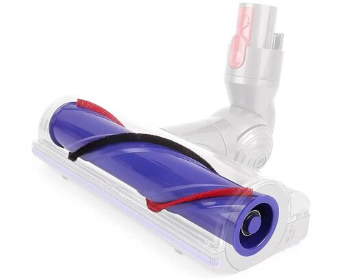 Tête de brosse rotative Dyson V6 : pièce de rechange de haute qualité pour un nettoyage efficace des poils d'animaux et de la poussière.