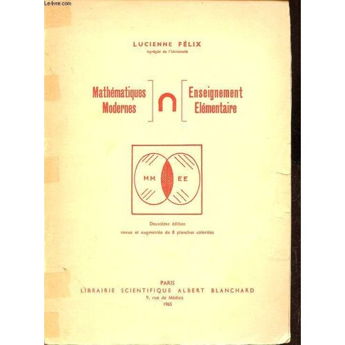 Mathématiques Modernes - Enseignement Élémentaire.