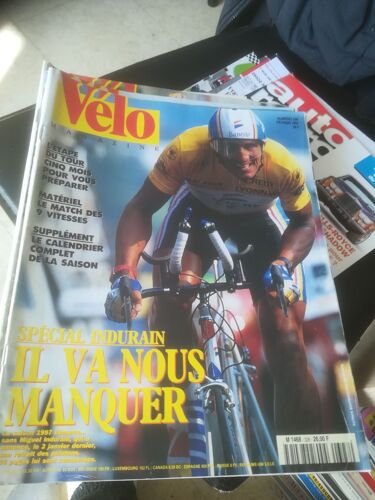 Velo Magazine 328 De 1997 Merckx Axel,Indurain,Echavarri,Saugrain